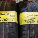 245 / 40 / 18 BRIDGESTONE POTENZA SPORT TYRES – TWO AVAILABLE