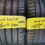 245 / 45 / 18 MICHELIN PILOT SPORT 5 TYRES   - TWO AVAILABLE