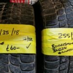 255 / 35 / 18 BRIDGESTONE BLIZZAK WINTER TYRES – TWO AVAILABLE