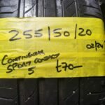 255 / 50 / 20 CONTINENTAL SPORT CONTACT 5 TYRE