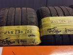 265 / 30 / 20  MICHELIN PILOT SUPER SPORT TYRES   - TWO AVAILABLE