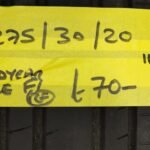 275 / 30 / 20 GOODYEAR EAGLE F1 RUN FLAT TYRE