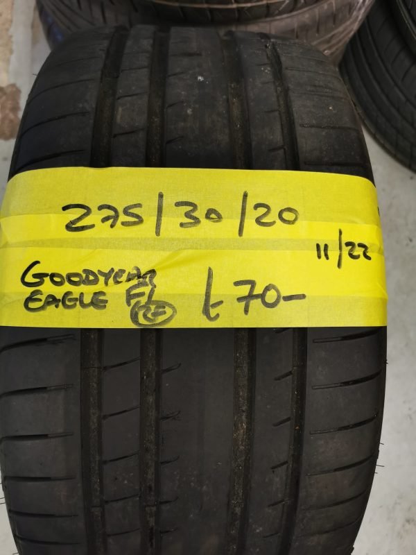 275 / 30 / 20 Goodyear Eagle F1 Run Flat Tyre - Image 1