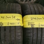 275 / 40 / 18 Pirelli P Zero Runflat Tyres – Two Available