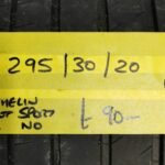 295 / 30 / 20 MICHELIN PILOT SPORT 4 TYRES