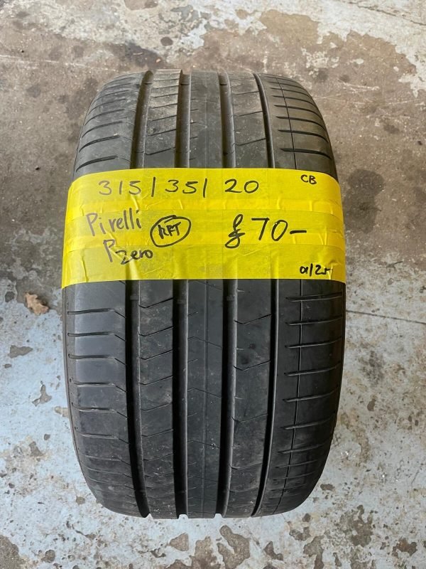 315 / 35 / 20  PIRELLI P ZERO  RUN FLAT TYRE - Image 1