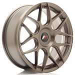 JR Wheels JR18 18x7.5 ET25-40 Blank Matt Bronze