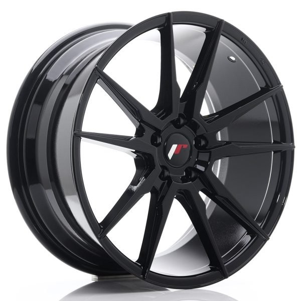 JR Wheels JR21 19x8.5 ET35 5x120 Gloss Black - Image 1