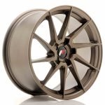 JR Wheels JR36 18x9 ET20-48 5H BLANK Matt Bronze