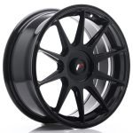 JR Wheels JR11 17x7.25 ET35-40 Blank Glossy Black
