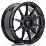 JR Wheels JR11 17x7.25 ET35 5x112/114.3 Glossy Black