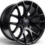 3SDM 0.01 19x9.5 5x120 ET33 Matt Black