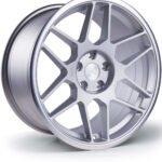 3SDM 0.09 19x10 5x112 ET40 Matt Silver Mirror Lip