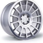 3SDM 0.66 18x8.5 5x114.3 ET42 Silver Mirror Polished Face