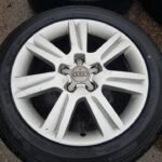 17" GENUINE AUDI A4 ALLOY WHEELS / TYRES