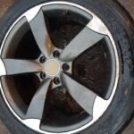 18" AUDI ROTOR STYLE ALLOY WHEELS / TYRES