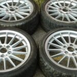 18" GENUINE BMW STYLE 32 ALLOY WHEELS / TYRES STAGGERED SET