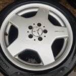 18" GENUINE MERCEDES AMG ALLOY WHEELS / TYRES - STAGGERED