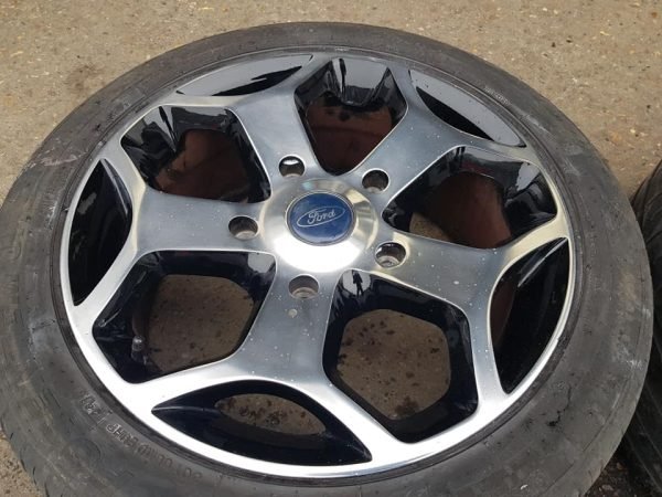 18" FORD TRANSIT ST STYLE ALLOY WHEELS / TYRES - Image 1