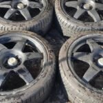 18 INCH COMPOMOTIVE MO 6 WHEELS / TYRES – 5 X 100 – SUBARU