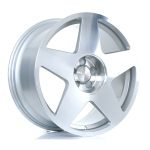BOLA B10 19x9.5 ET25-45 5x110 SILVER POLISHED FACE