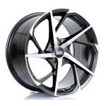 BOLA B18 19x9.5 ET25-45 5x114 GUNMETAL POLISHED FACE