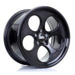 BOLA B5 18x9.5 ET40-45 5x130 BLACK BRUSHED POLISHED FACE