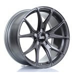 BOLA B6 18x9 ET30-45 5x120.65 GLOSS TITANIUM