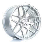 BOLA B8R 19x9.5 ET25-45 5x110 SILVER POLISHED FACE