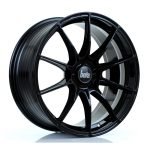 BOLA FLB 19x8.5 ET25-45 5x112 GLOSS BLACK