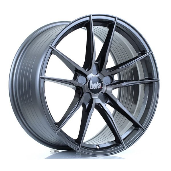 BOLA FLD 19x9.5 ET25-45 5x118 TITANIUM BRUSHED - Image 1