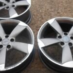 18" GENUINE AUDI ROTOR ALLOY WHEELS X 3