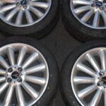 17" GENUINE BMW MINI COOPER S R56 ALLOY WHEELS / NEW TYRES
