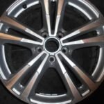 Audi 18" Twin 5-Spoke DIAMOND CUT Alloy Wheel