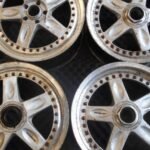 17" GENUINE VOLK RACING SPLIT RIM ALLOY WHEELS - MITSUBISHI