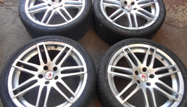 19" AUDI RS4 STYLE ALLOY WHEELS / TYRES - Image 1