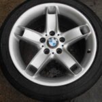 17" GENUINE BMW STYLE 49 ALLOY WHEELS / TYRES