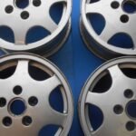 SET OF FOUR GENUINE 16 inch PORSCHE D90 911 / 964 / 944 TURBO / ALLOY WHEELS