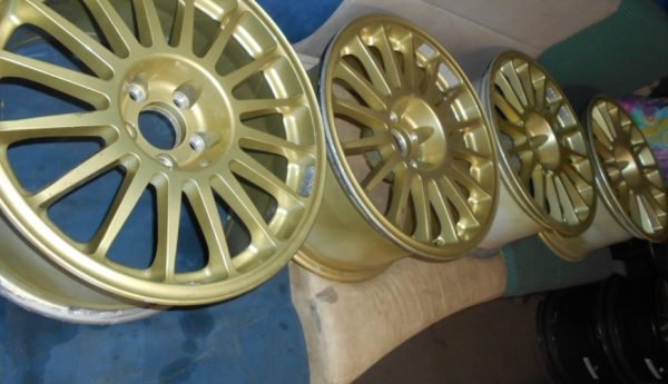 17" GENUINE FORD FOCUS TOURING CAR WHEELS - Image 1
