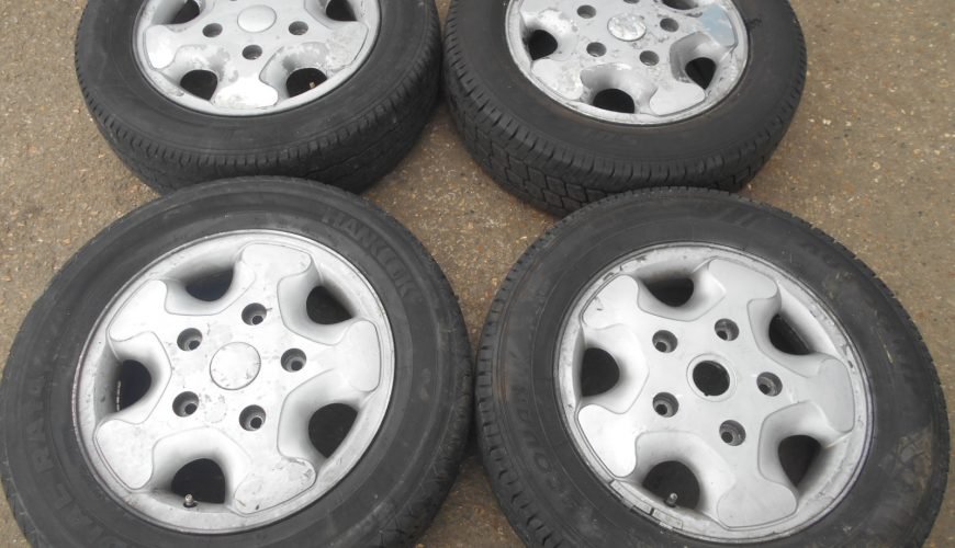 DSCN2364-33qqk0nzuv7w7nd0vao74a.jpg 16" GENUINE FORD TRANSIT ALLOY WHEELS / TYRES - Image 1