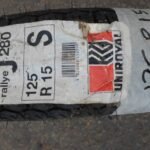 CITROEN 2 CV TYRE UNIROYAL 125 R 15 NEW – OLD STOCK
