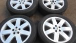20" GENUINE RANGE ROVER VOGUE ALLOY WHEELS / TYRES - Image 2