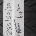 255/50/20 YOKOHAMA ADVAN TYRE