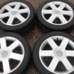 17" AUDI A4 S LINE ALLOY WHEELS / TYRES