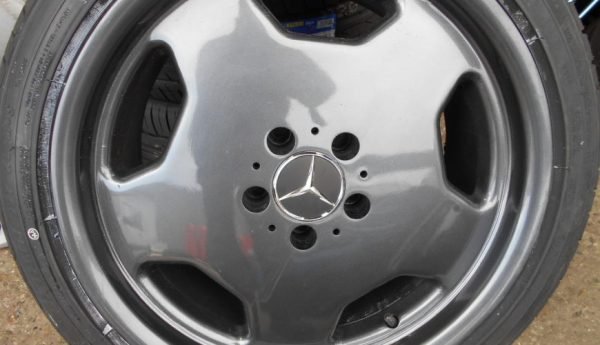 18" MERCEDES VITO MONOBLOCK ALLOY WHEELS / NEW TYRES - Image 1