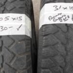 31 x 10.5 x 15 TYRE