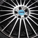 17" AEZ VALENCIA DARK ALLOY WHEELS / TYRES - 5 X 100