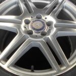 18" GENUINE MERCEDES AMG POLISHED ALLOY WHEELS / NEW TYRES