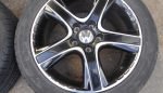 18" GENUINE VOLKSWAGEN T5 / T6 DAKAR ALLOY WHEELS / NEW TYRES