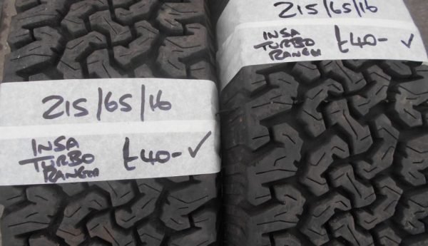 215 / 65 / 16 INSA TURBO RANGER TYRES - Image 1